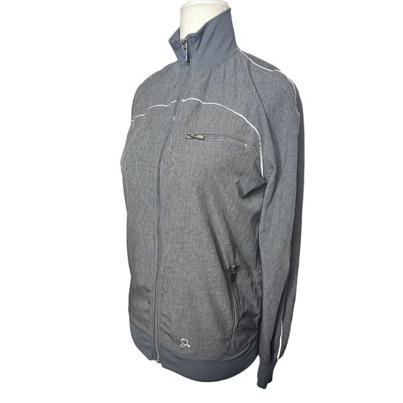 Jaanuu Gray‎ Scrub Nursing Long Sleeve Uniform Jacket Size XS Women's - Picture 2 of 9